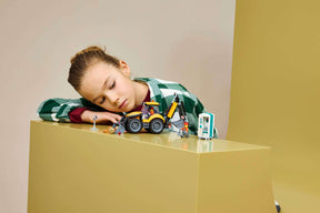 LEGO City 60480 Keltainen Traktorikaivuri