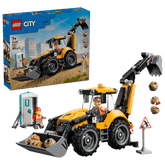 LEGO City 60480 Keltainen Traktorikaivuri