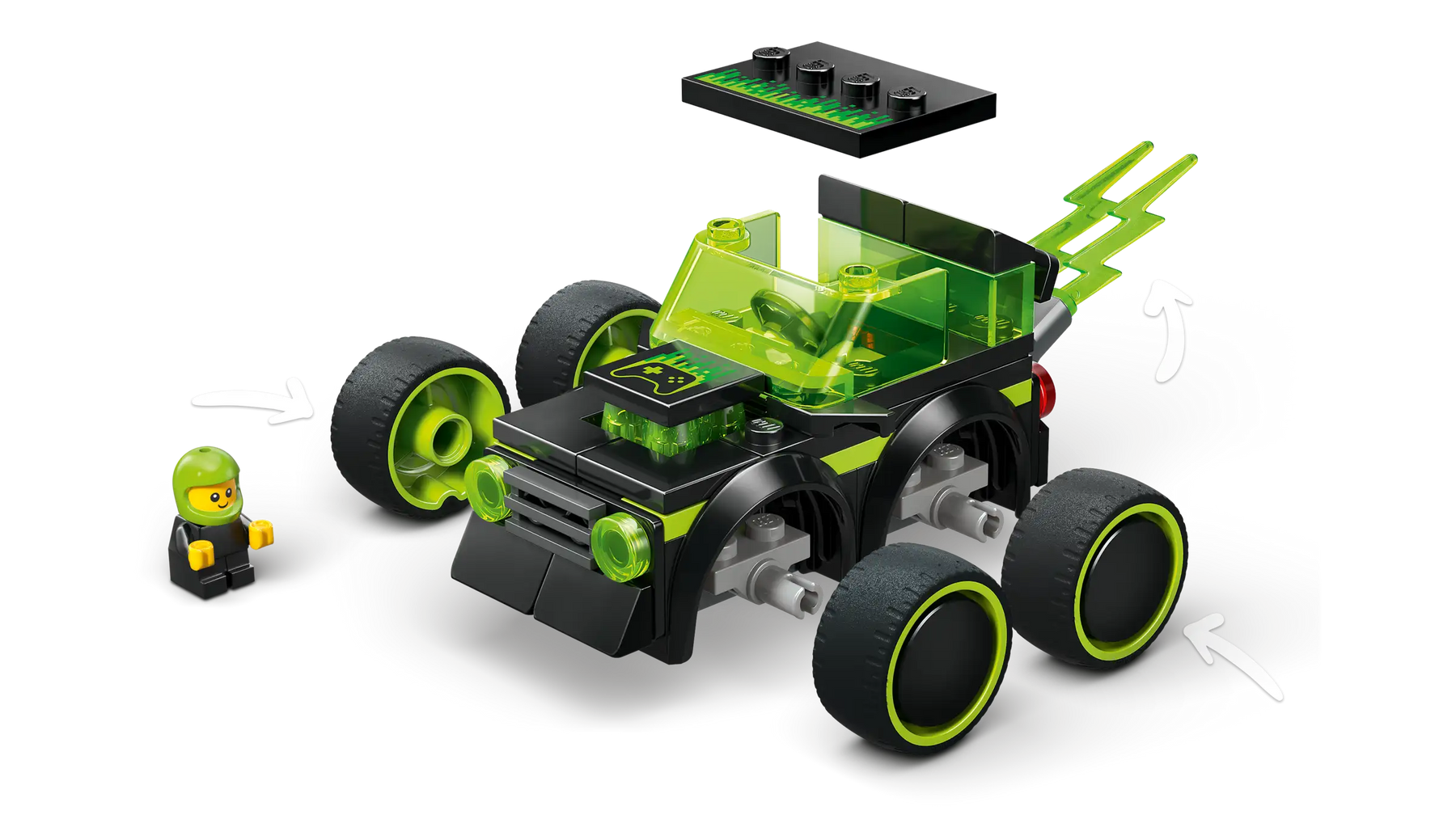 LEGO City 60484 Menopelit – Pelikilpa-auto