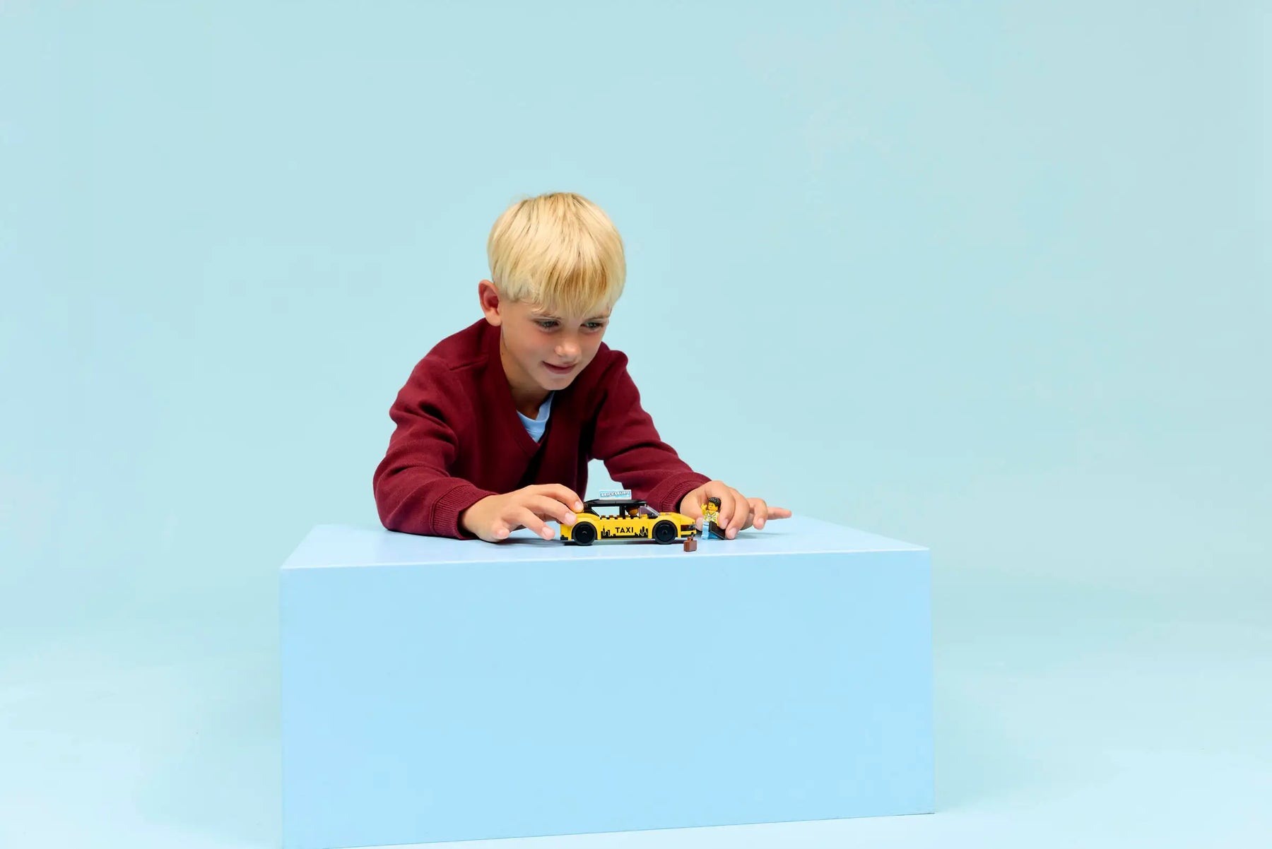 LEGO City 60487 Keltainen Taksi