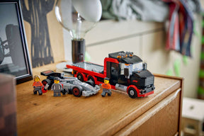 LEGO City 60493 F1-kuljetusauto ja Audi F1 ‑kilpa-auto