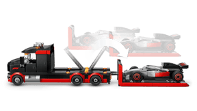 LEGO City 60493 F1-kuljetusauto ja Audi F1 ‑kilpa-auto