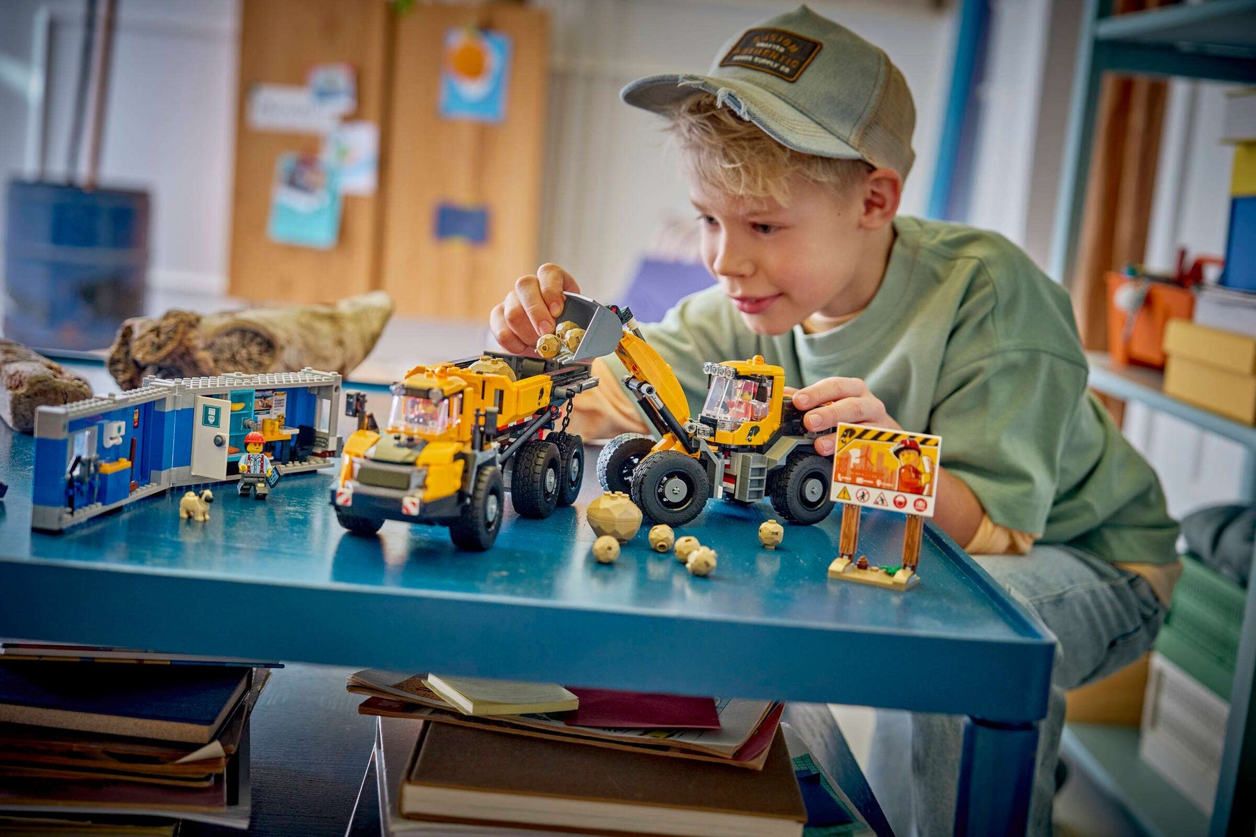 LEGO City 60494 Kippiauto ja Etukuormaaja