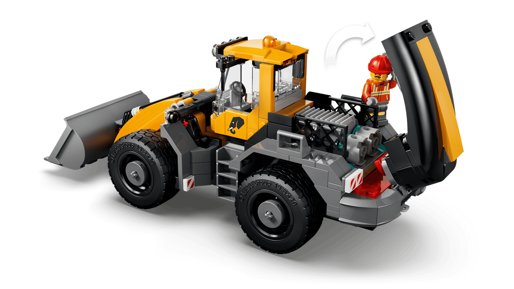 LEGO City 60494 Kippiauto ja Etukuormaaja