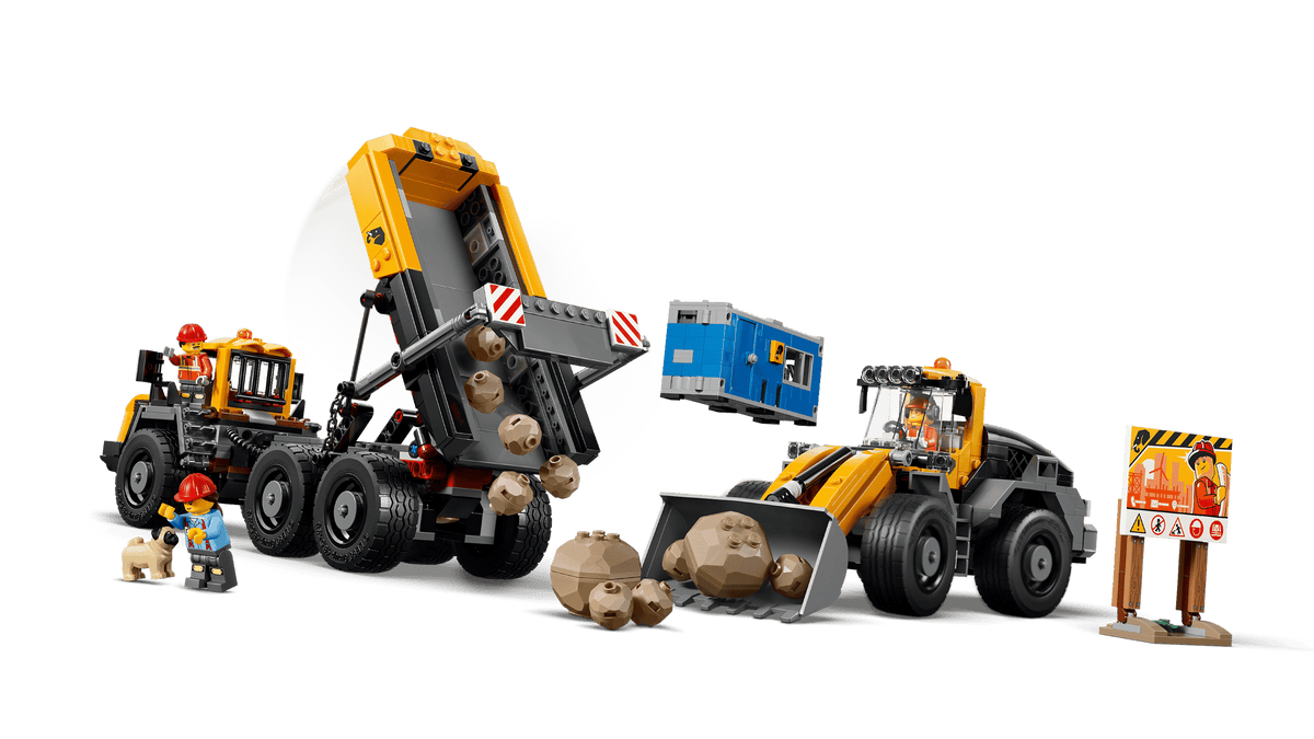 LEGO City 60494 Kippiauto ja Etukuormaaja