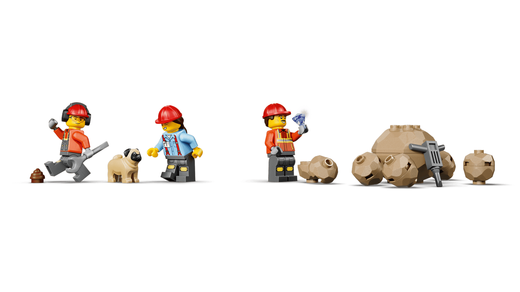 LEGO City 60494 Kippiauto ja Etukuormaaja