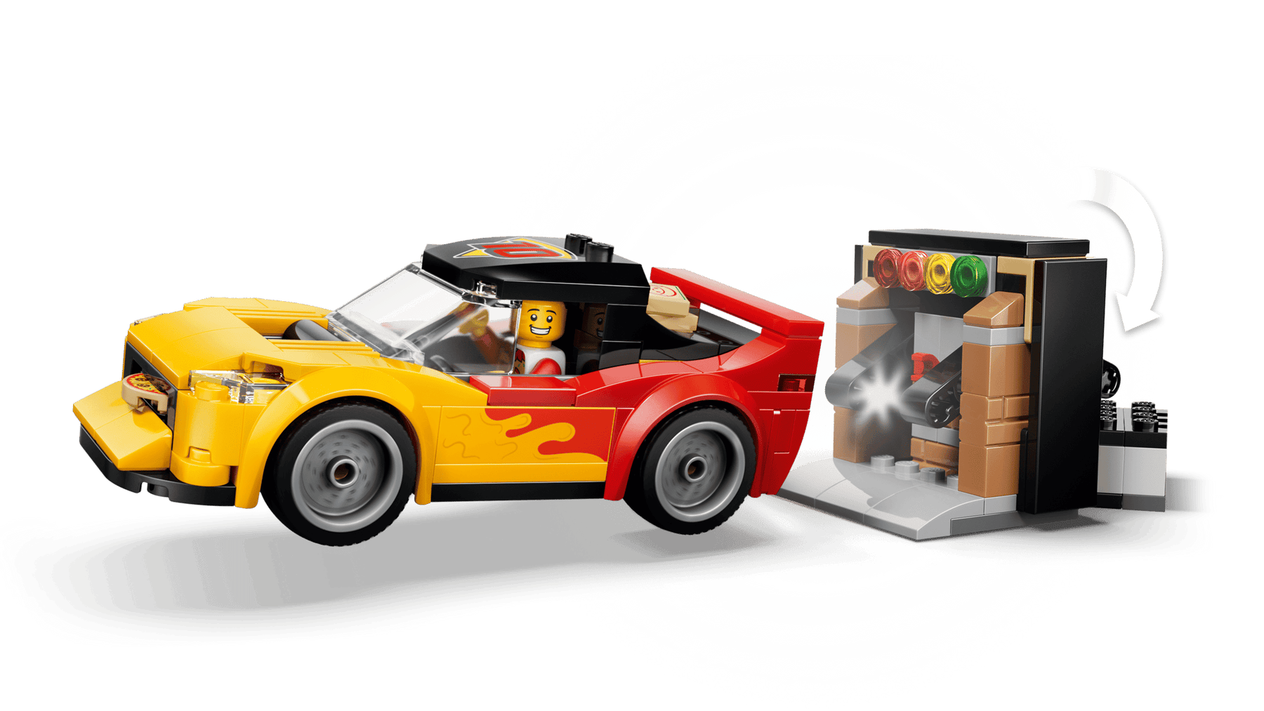 LEGO City 60496 Pizzaravintola ja Toimituskulkuneuvot
