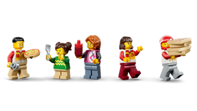 LEGO City 60496 Pizzaravintola ja Toimituskulkuneuvot