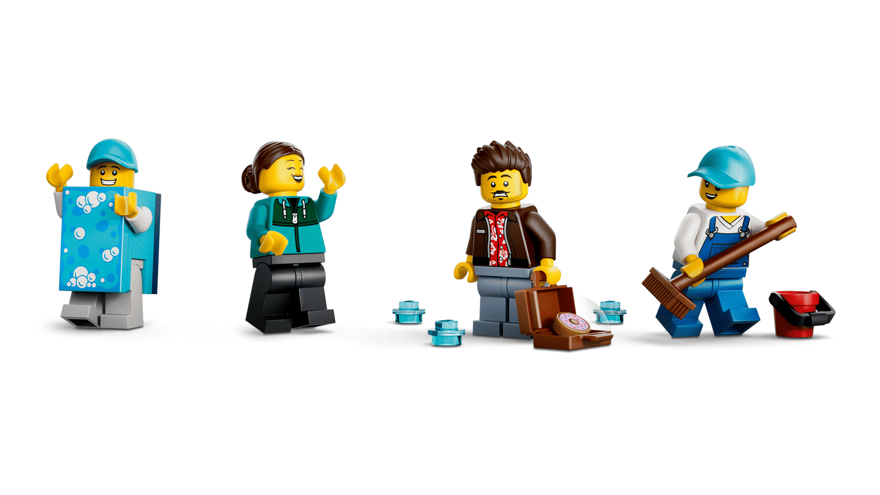 LEGO City 60497 Läpiajettava Autopesula