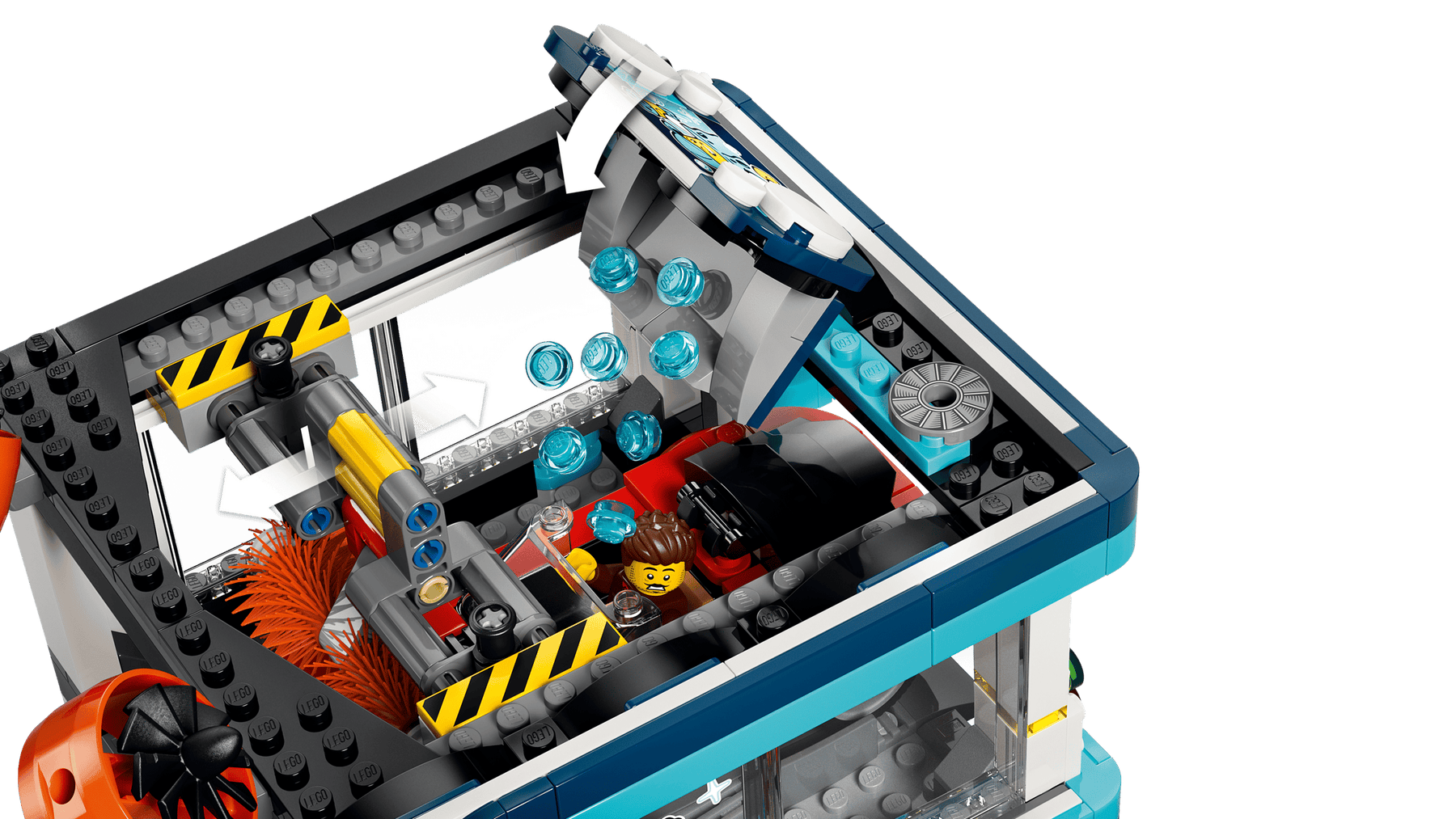 LEGO City 60497 Läpiajettava Autopesula