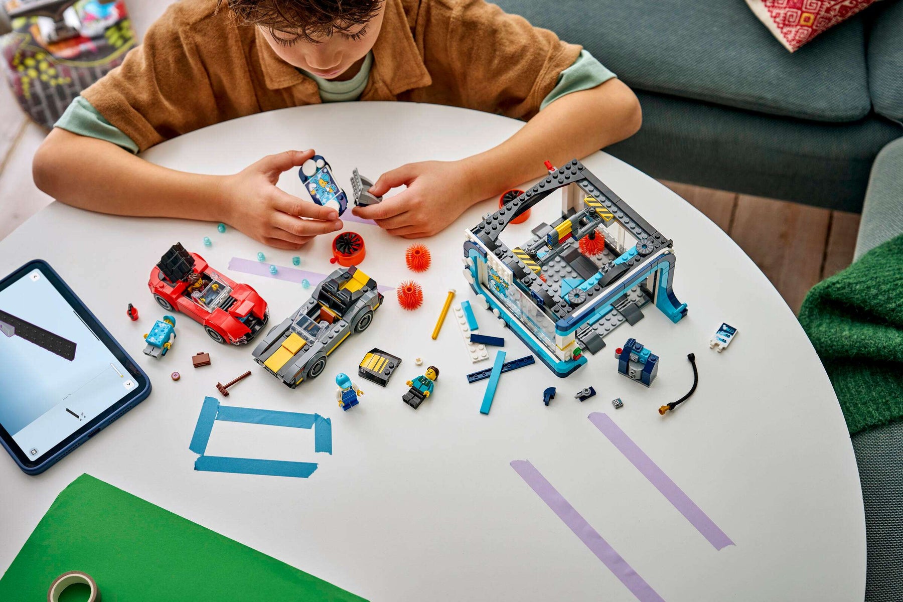 LEGO City 60497 Läpiajettava Autopesula