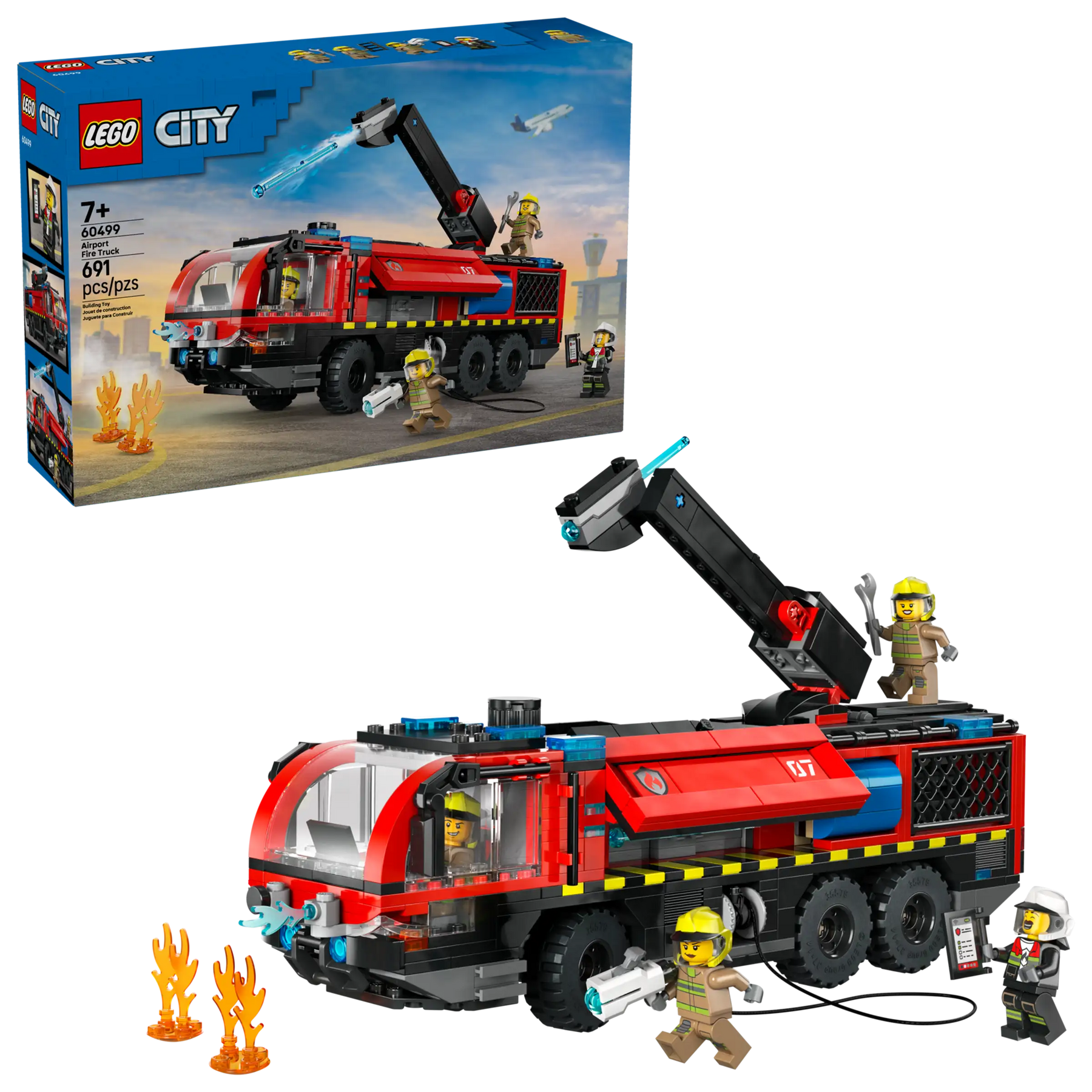 LEGO City 60499 Lentokentän Paloauto