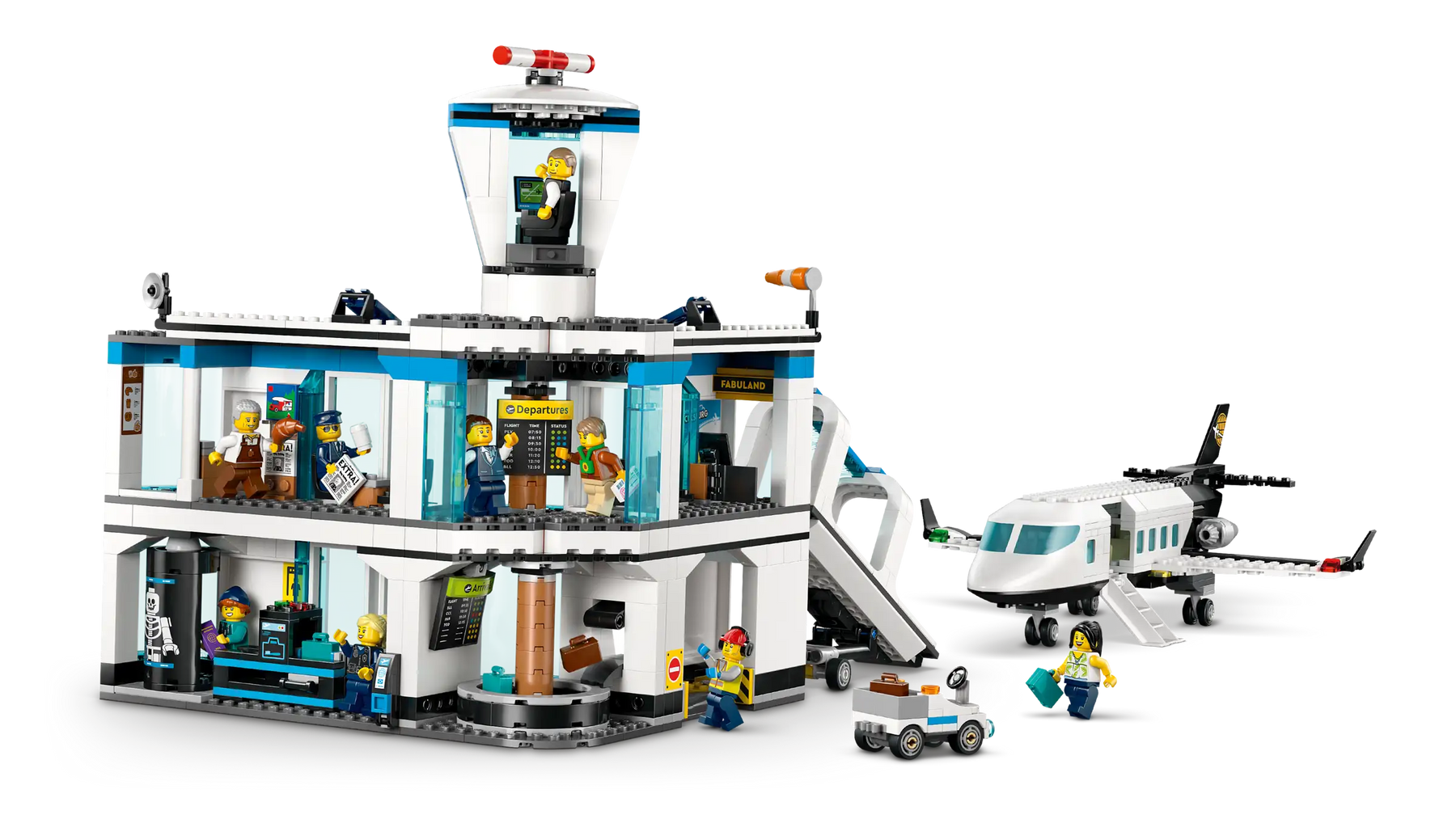 LEGO City 60502 Lentokenttä ja Lentokone