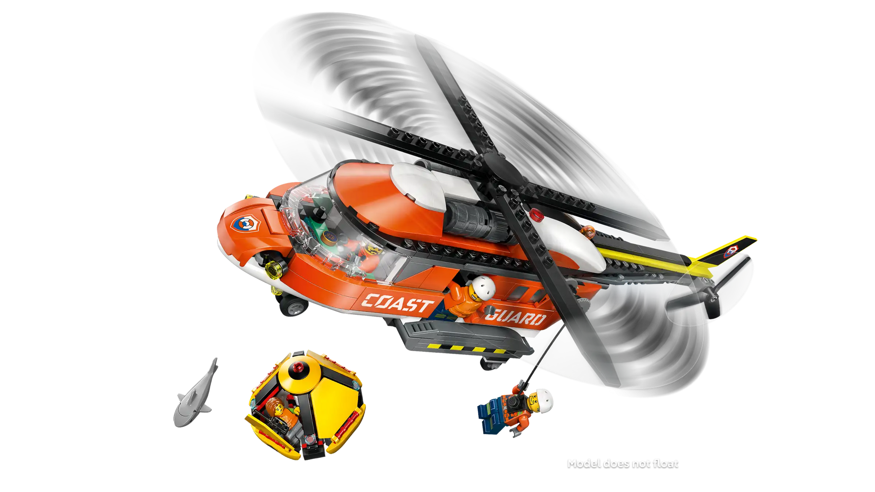 LEGO City 60503 Rannikkovartioston Helikopteri