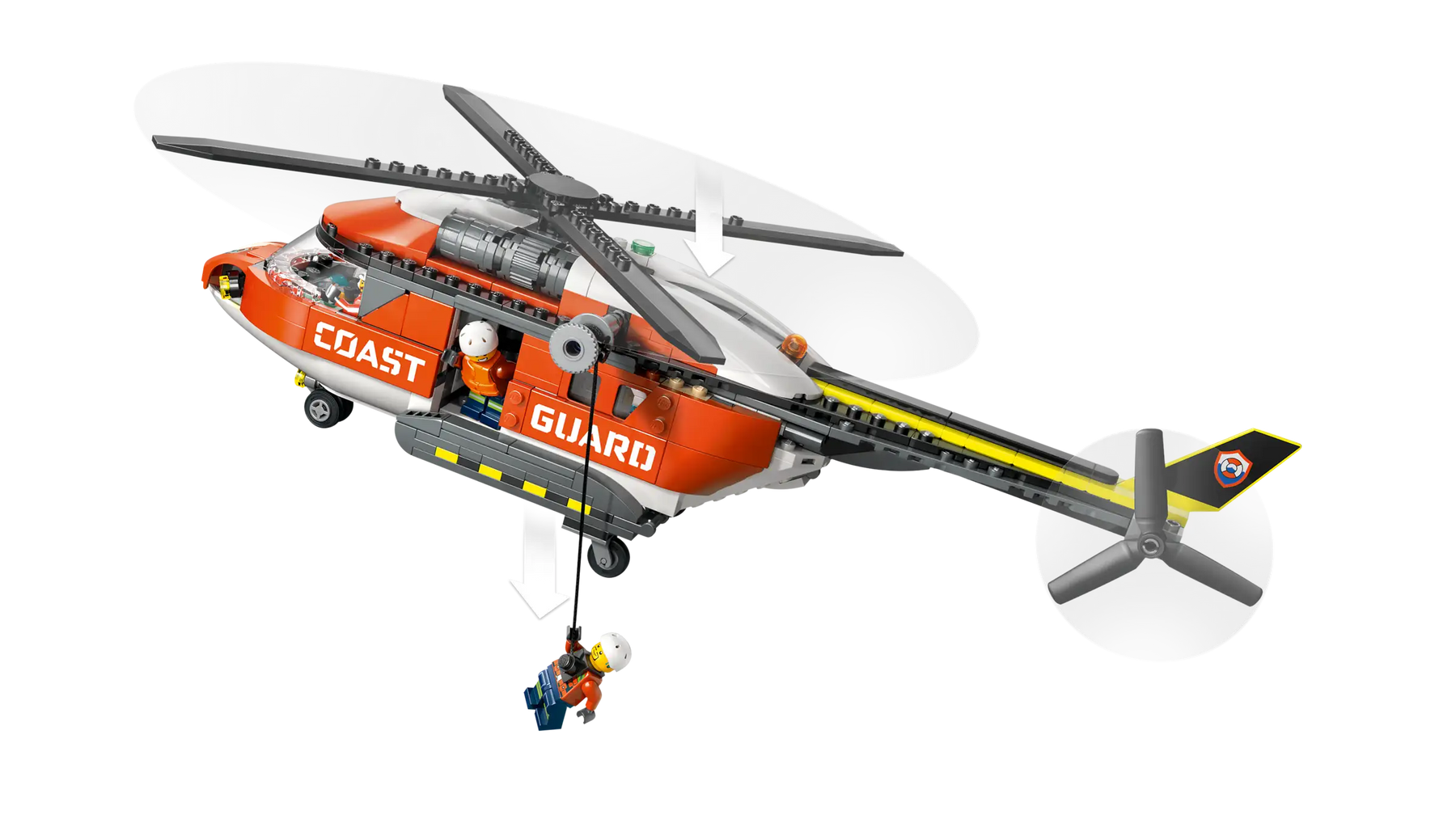 LEGO City 60503 Rannikkovartioston Helikopteri