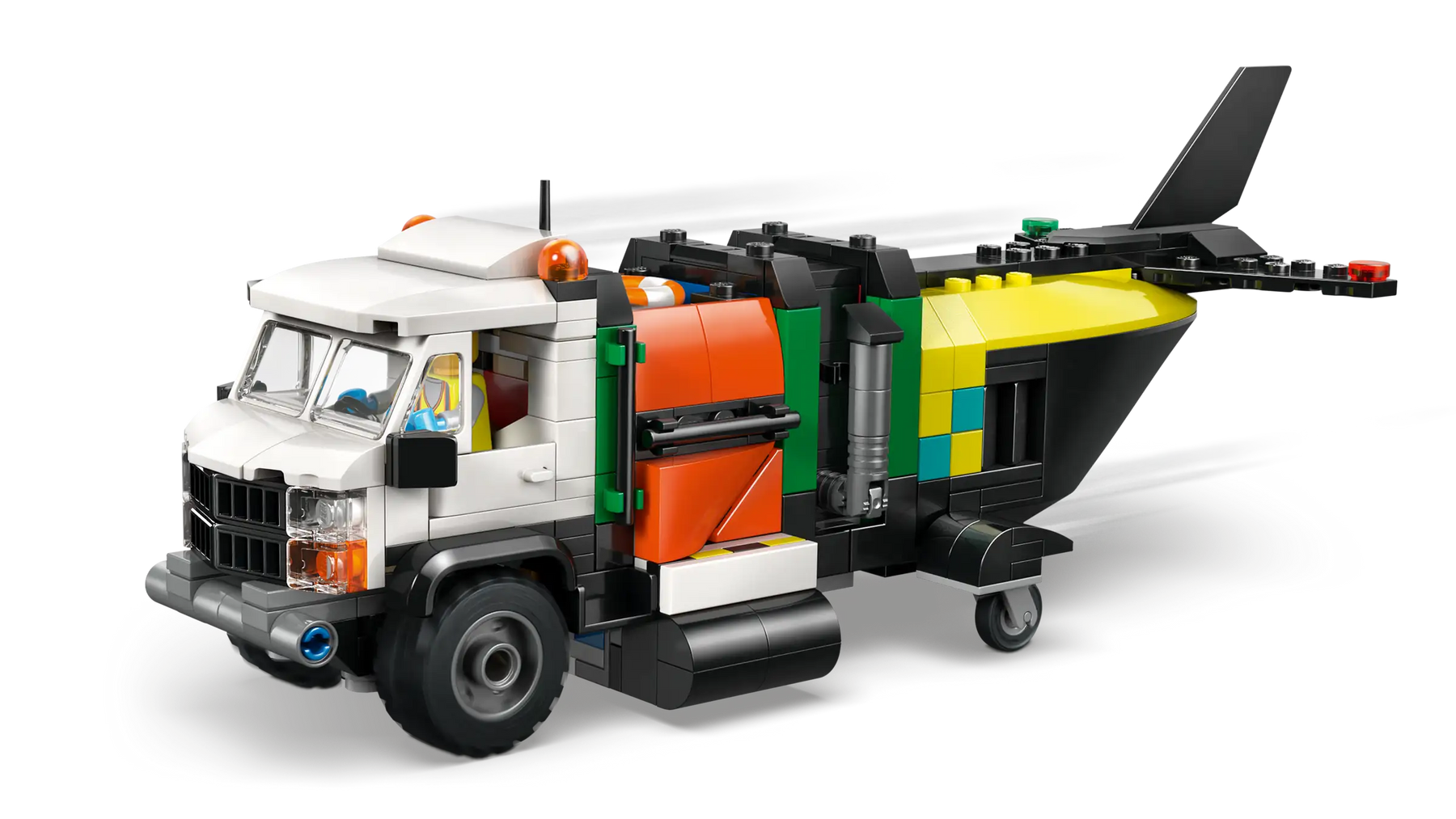 LEGO City 60505 Lentokone, Huoltoauto ja Ilmatyynyalus