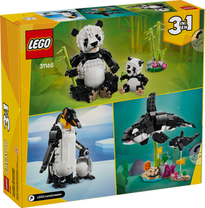 LEGO Creator 31165 Villieläimet: Pandaperhe