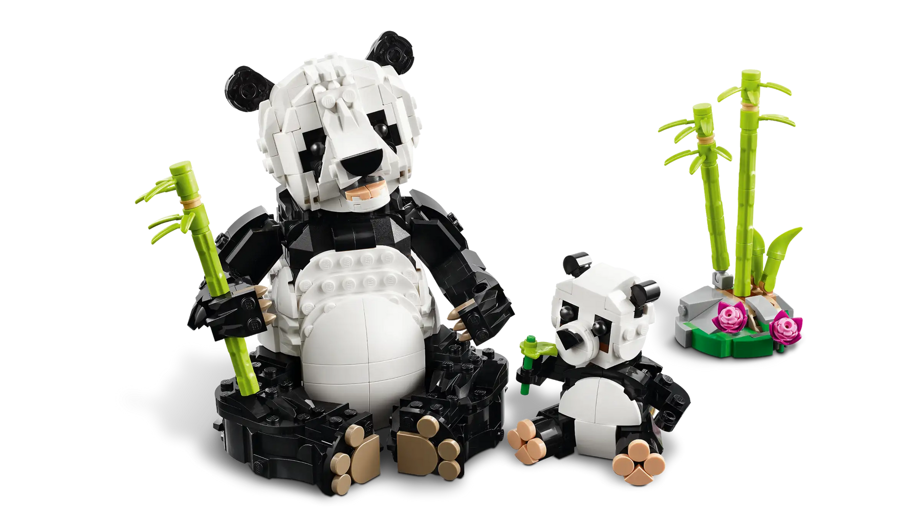 LEGO Creator 31165 Villieläimet: Pandaperhe