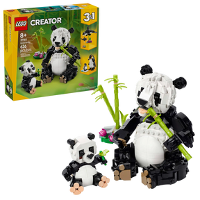 LEGO Creator 31165 Villieläimet: Pandaperhe