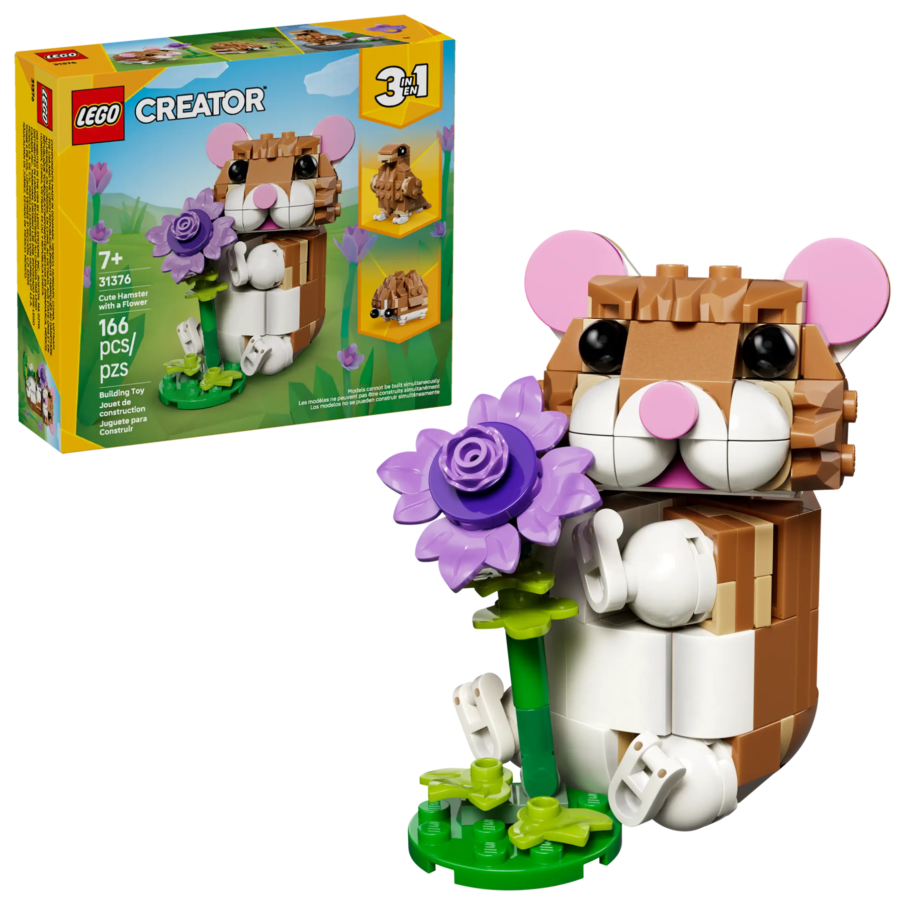 LEGO Creator 31376 Hurmaava Hamsteri ja Kukka