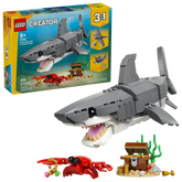 LEGO Creator 31381 Hurja Hai ja Aarrearkku