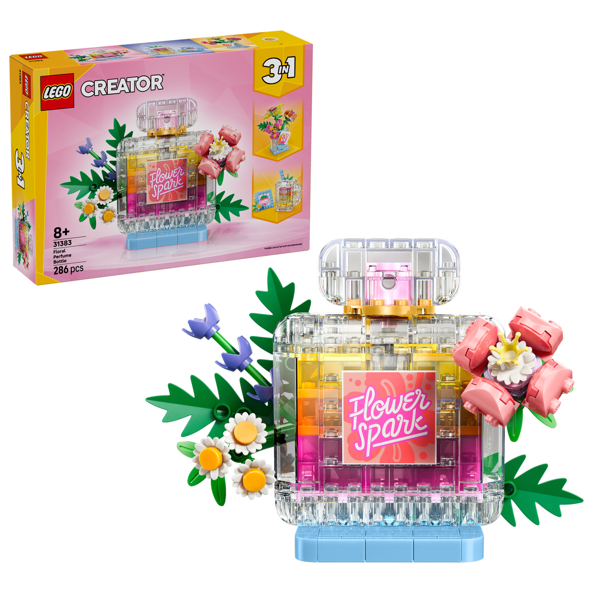 LEGO Creator 31383 Kukka-aiheinen Hajuvesipullo