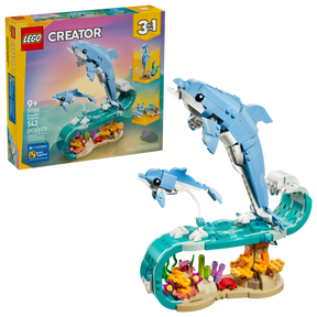 LEGO Creator 31385 Merieläimet: Söpöt Delfiinit