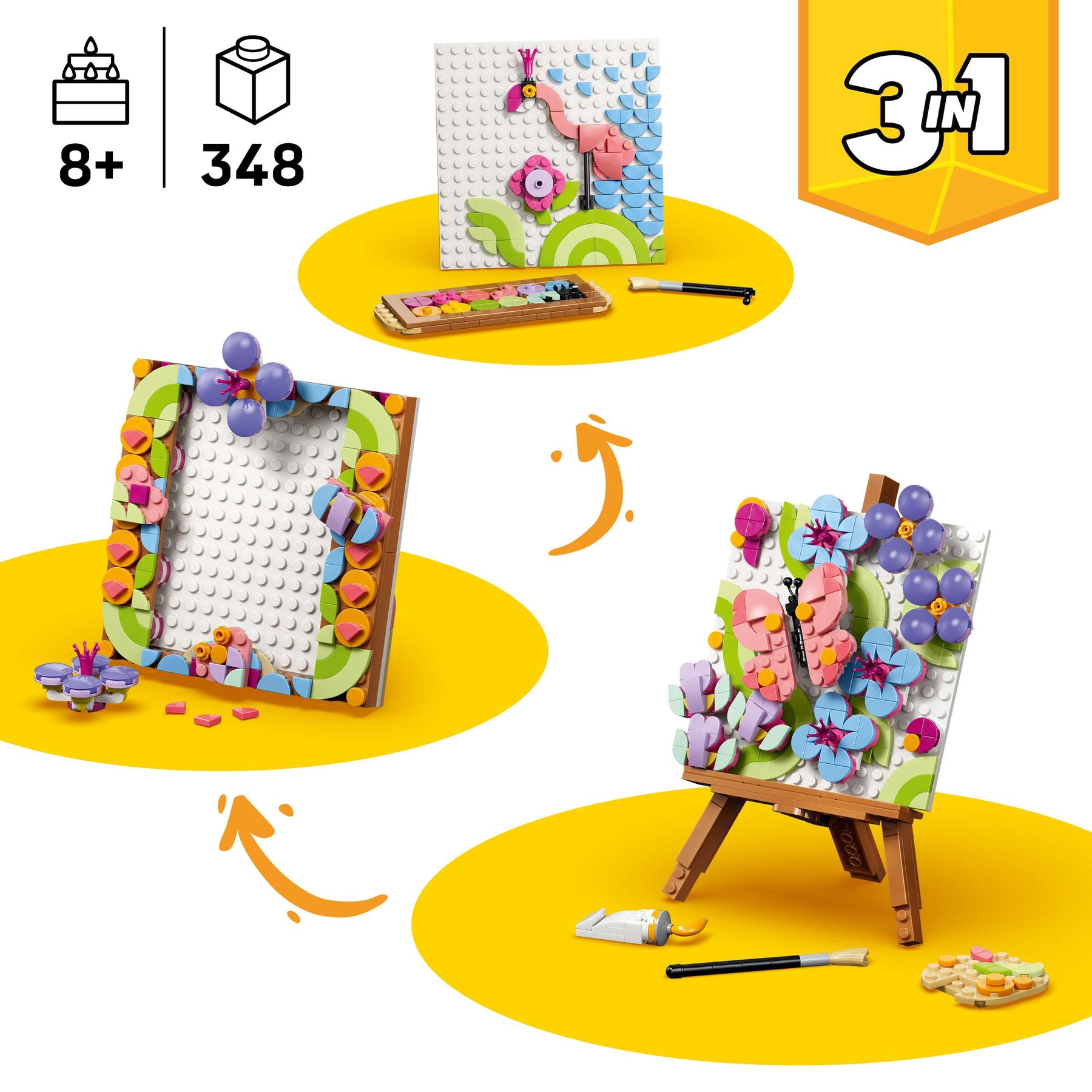 LEGO Creator 31390 Kukka-aiheinen Maalaus