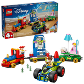 LEGO Disney 43264 Toy Story -juhlavuoden Juna ja Radio-ohjattava Auto