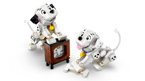 LEGO Disney 43271 101 Dalmatialaista Koiranpennut: Laikku ja Pipsa