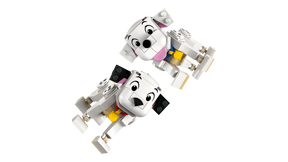 LEGO Disney 43271 101 Dalmatialaista Koiranpennut: Laikku ja Pipsa