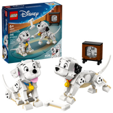 LEGO Disney 43271 101 Dalmatialaista Koiranpennut: Laikku ja Pipsa