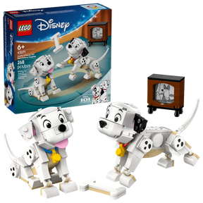 LEGO Disney 43271 101 Dalmatialaista Koiranpennut: Laikku ja Pipsa