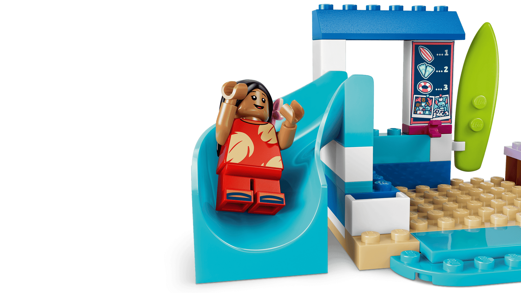 LEGO Disney 43280 Rantahupia Lilon ja Stitchin Kanssa