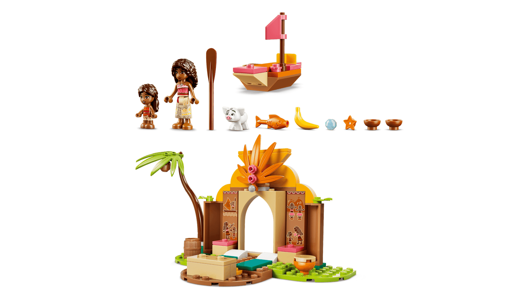 LEGO Disney 43282 Kylän Talo ja Vene