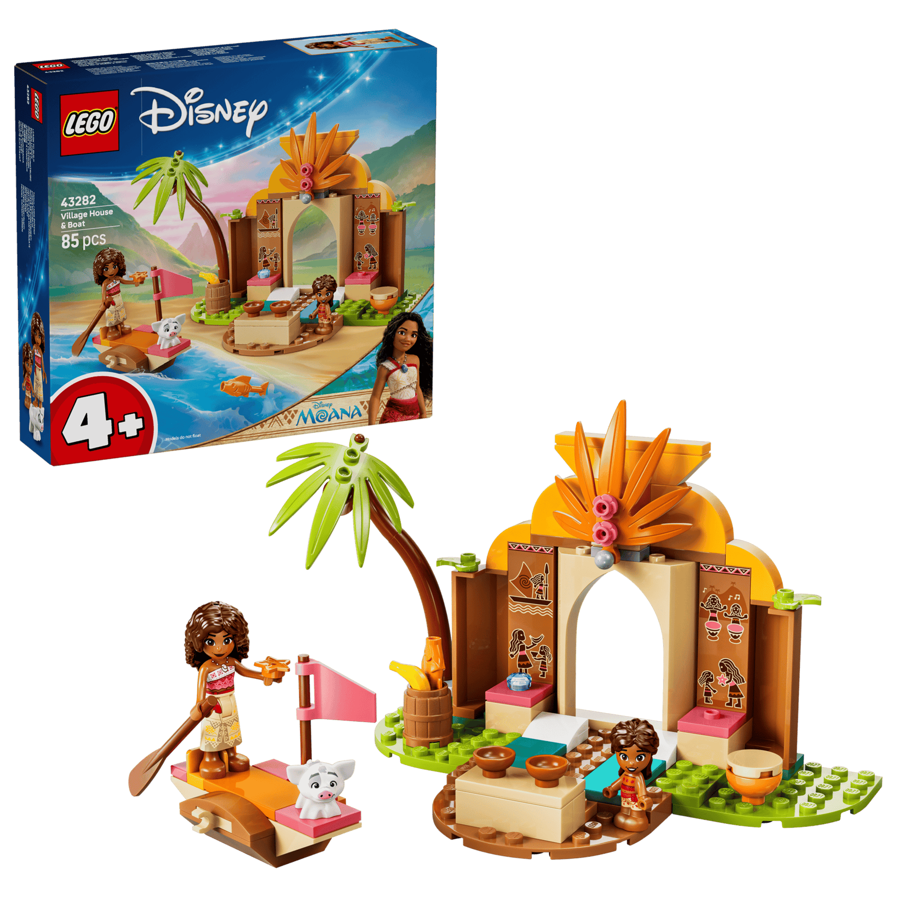 LEGO Disney 43282 Kylän Talo ja Vene