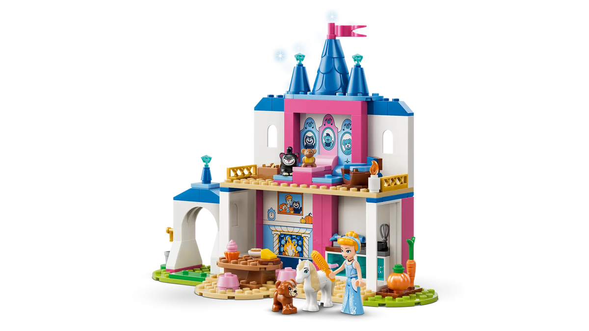 LEGO Disney 43283 Tuhkimon Linna ja Eläinystävät