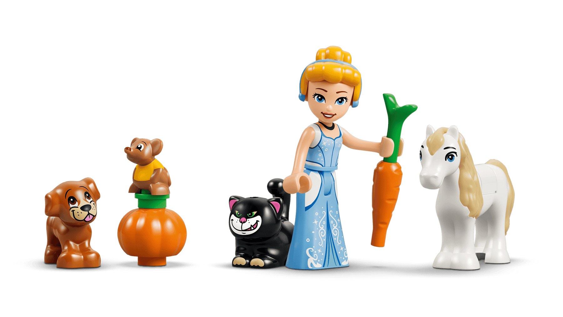 LEGO Disney 43283 Tuhkimon Linna ja Eläinystävät