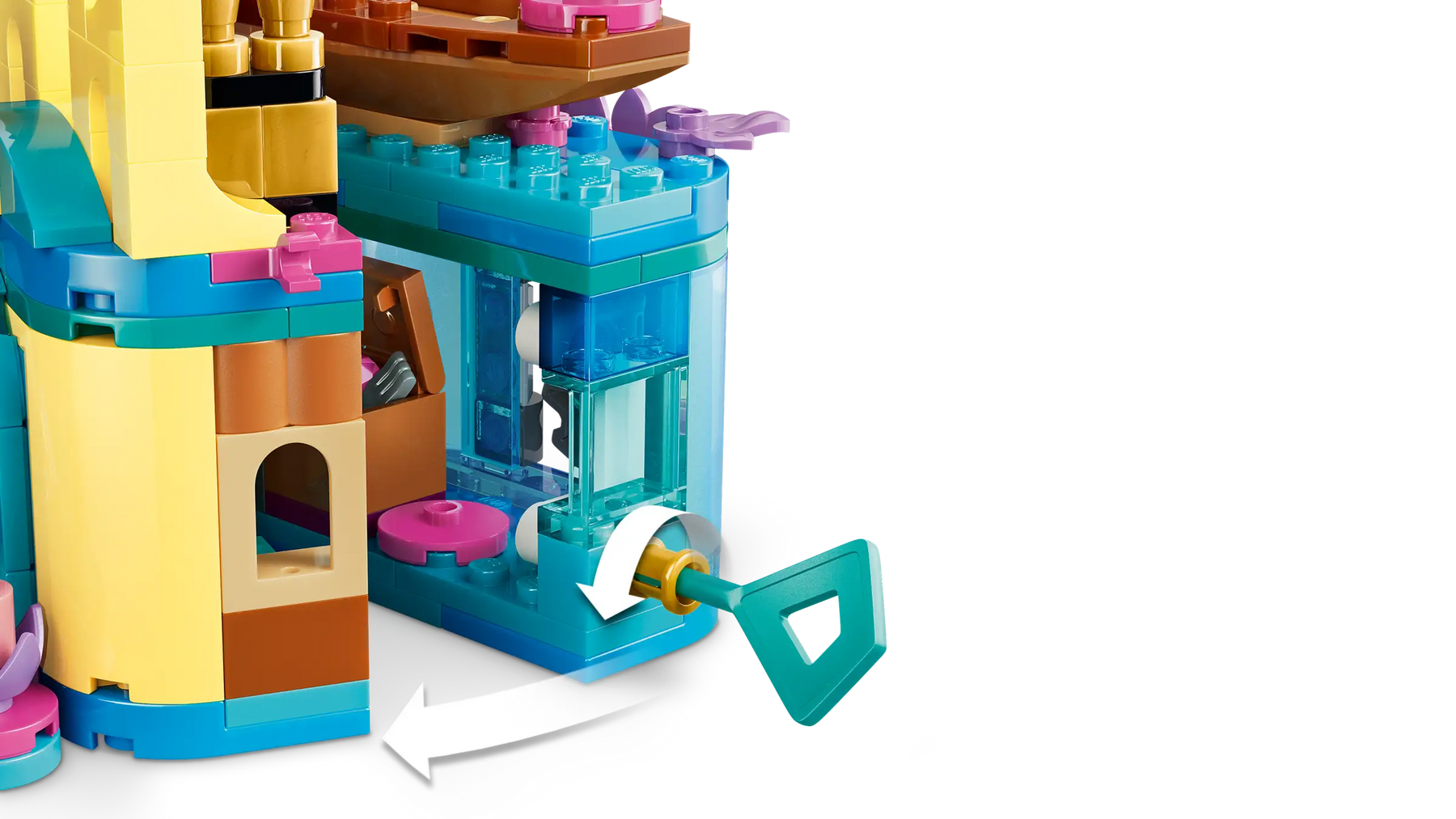 LEGO Disney 43285 Arielin Taianomainen Palatsi Minikoossa