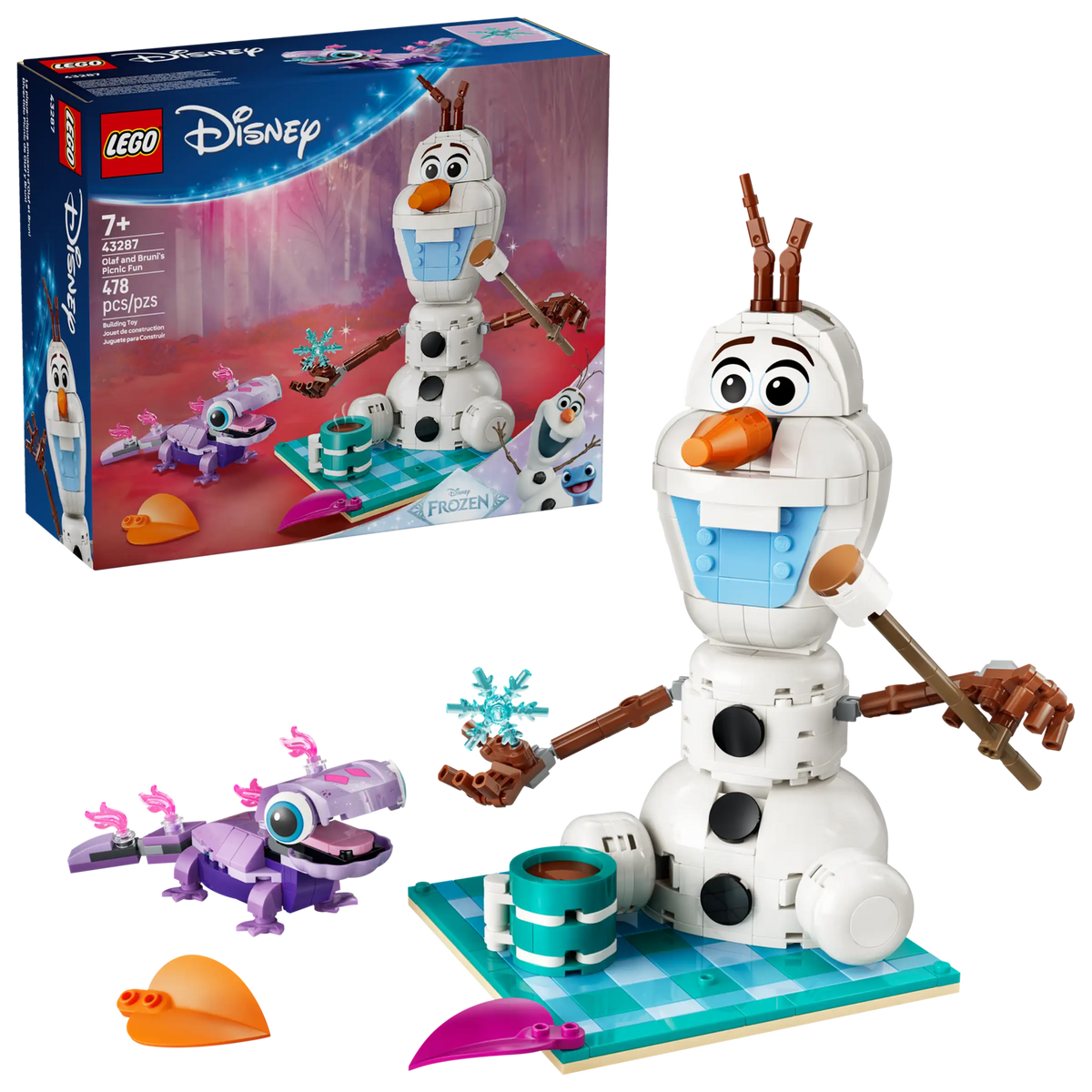 LEGO Disney 43287 Olafin ja Brunin Hauska Eväsretki