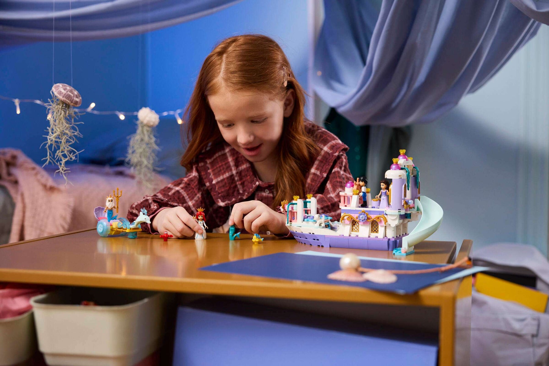 LEGO Disney 43299 Arielin Kuninkaallinen Häävene