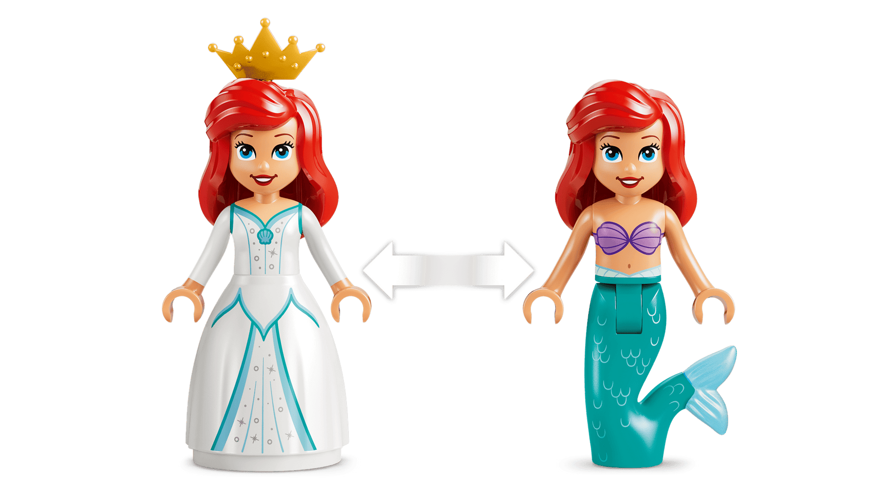LEGO Disney 43299 Arielin Kuninkaallinen Häävene