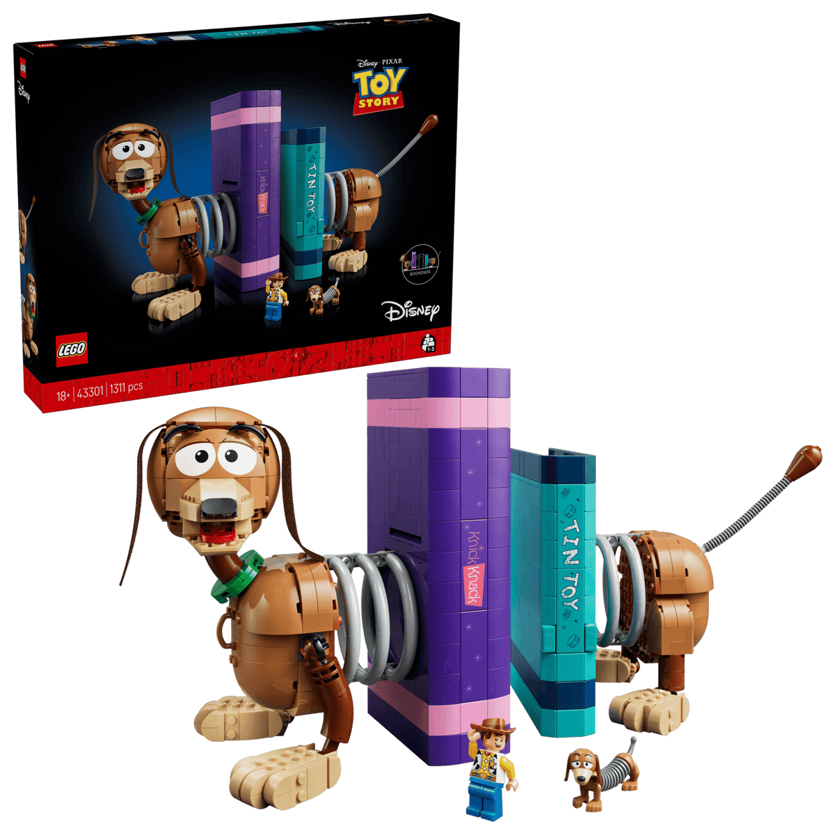 LEGO Disney 43301 Toy Story -kirjatuet: Slinky-koira