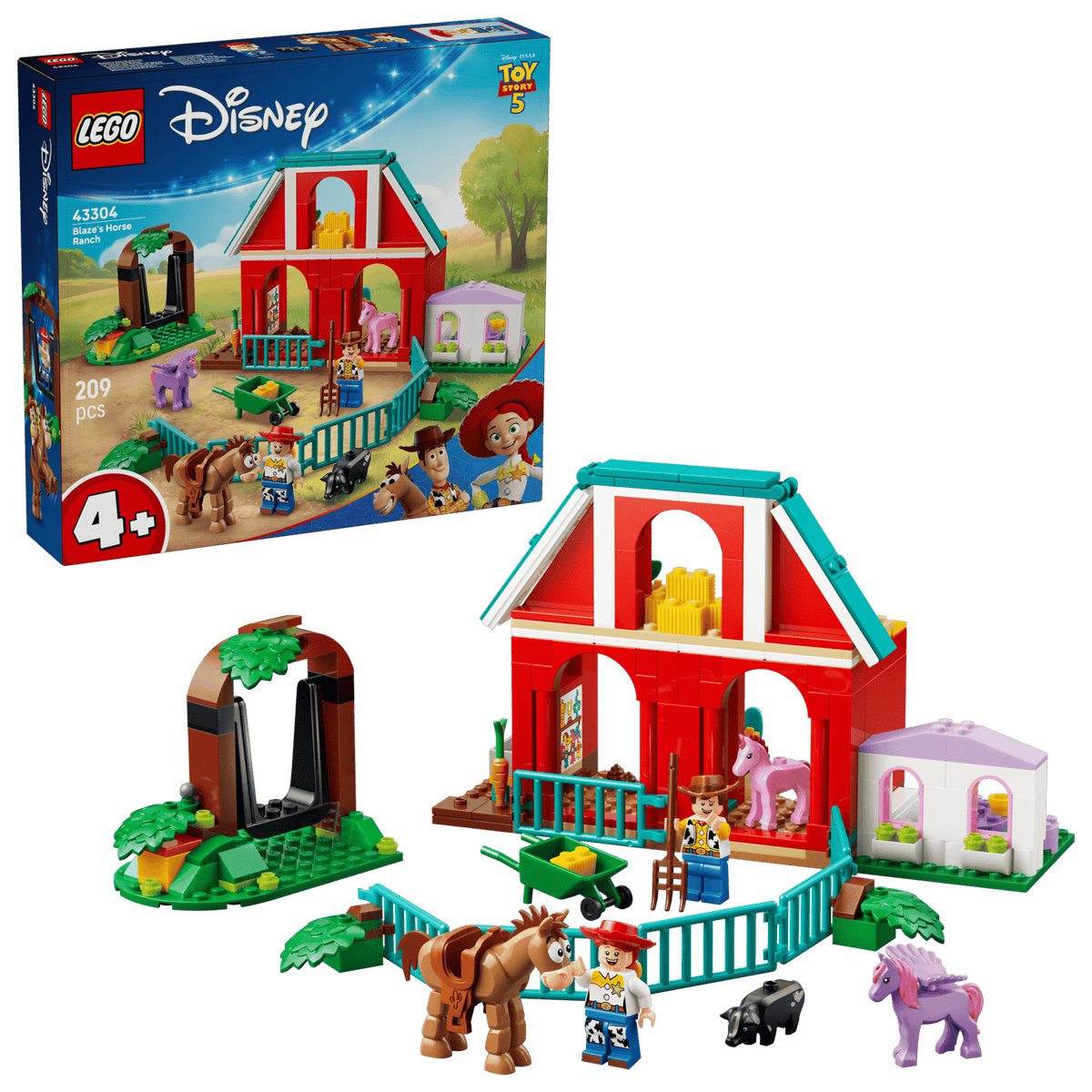 LEGO Disney 43304 Blazen Hevostila (Toy Story 5)