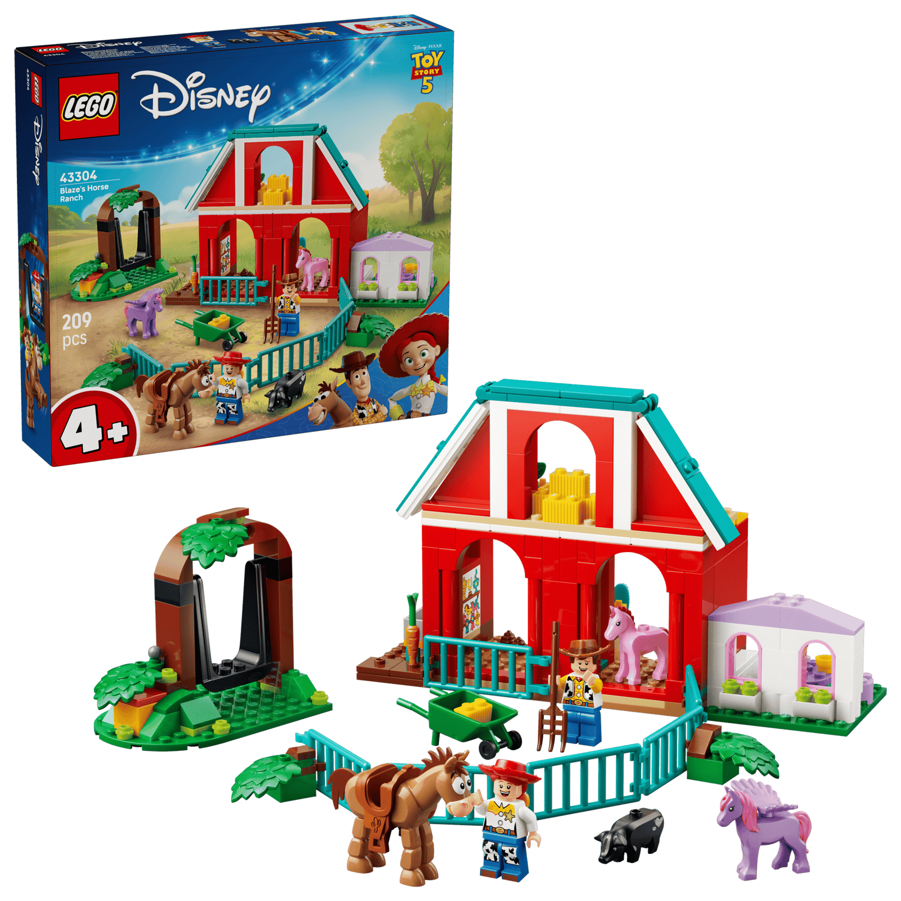 LEGO Disney 43304 Blazen Hevostila (Toy Story 5)