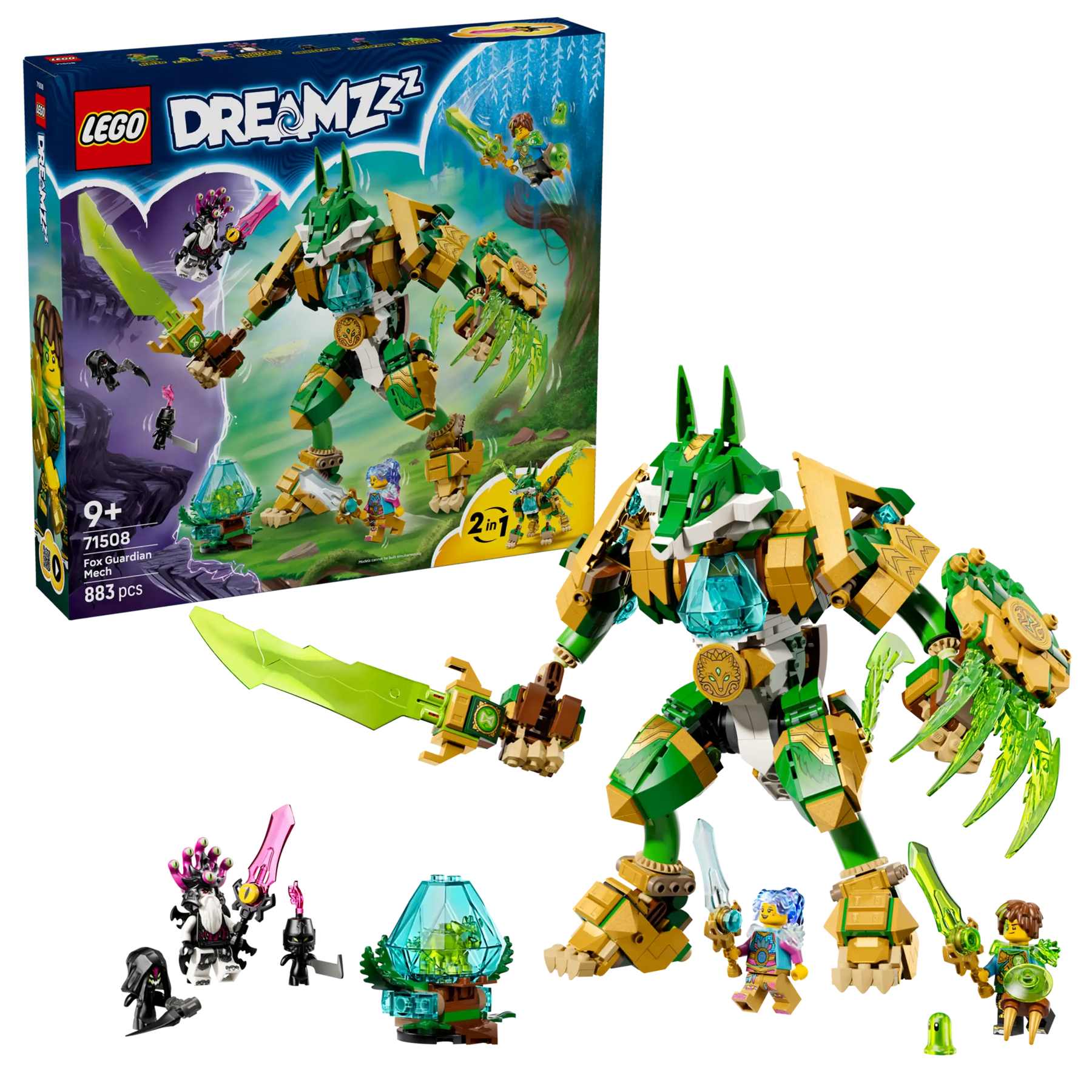 LEGO Dreamzzz 71508 Kettuvartijarobotti