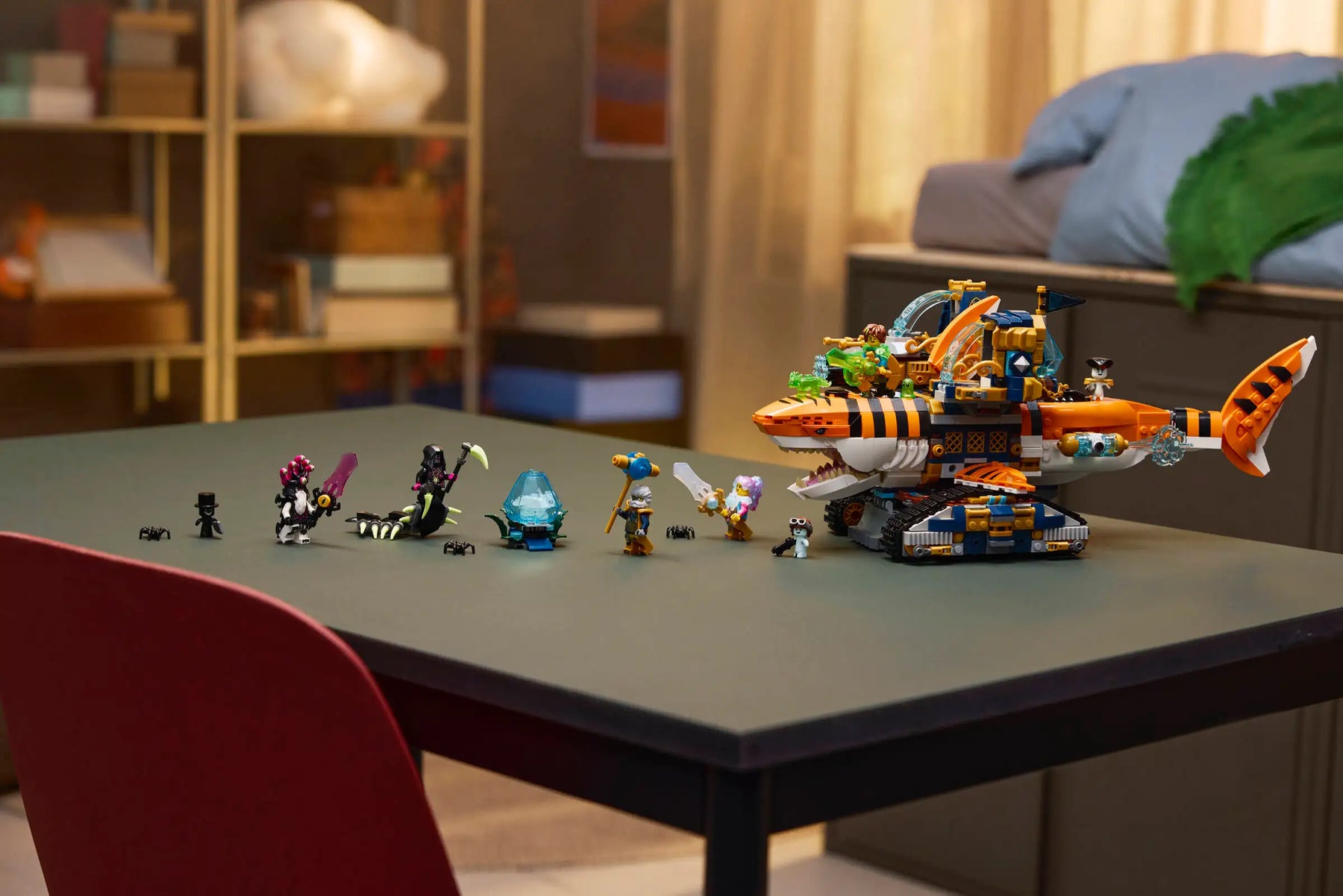 LEGO Dreamzzz 71515 Tiikerihaipanssarivaunu