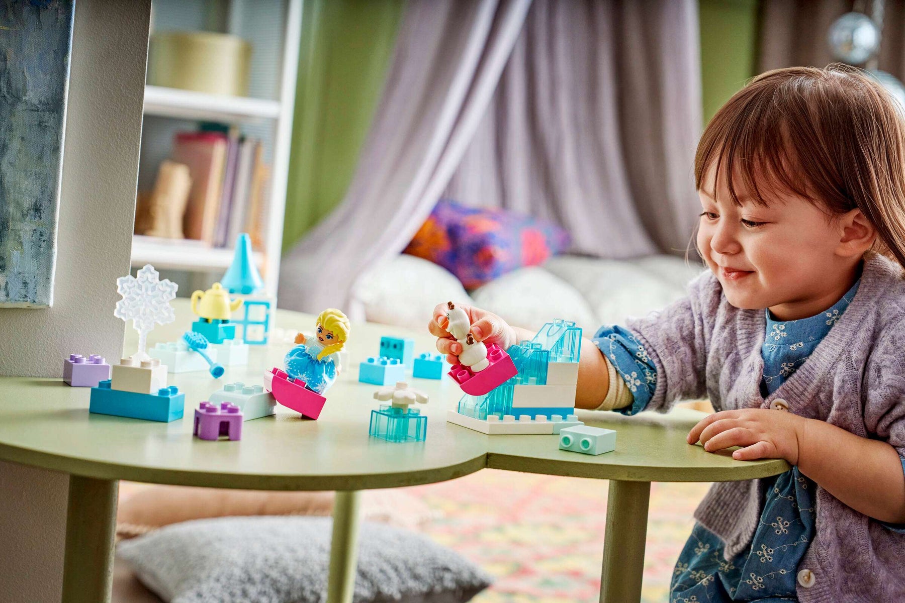 LEGO Duplo 10462 Elsa, Olaf ja Luovuuden Frozen-laatikko