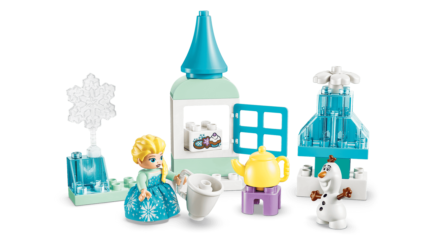 LEGO Duplo 10462 Elsa, Olaf ja Luovuuden Frozen-laatikko