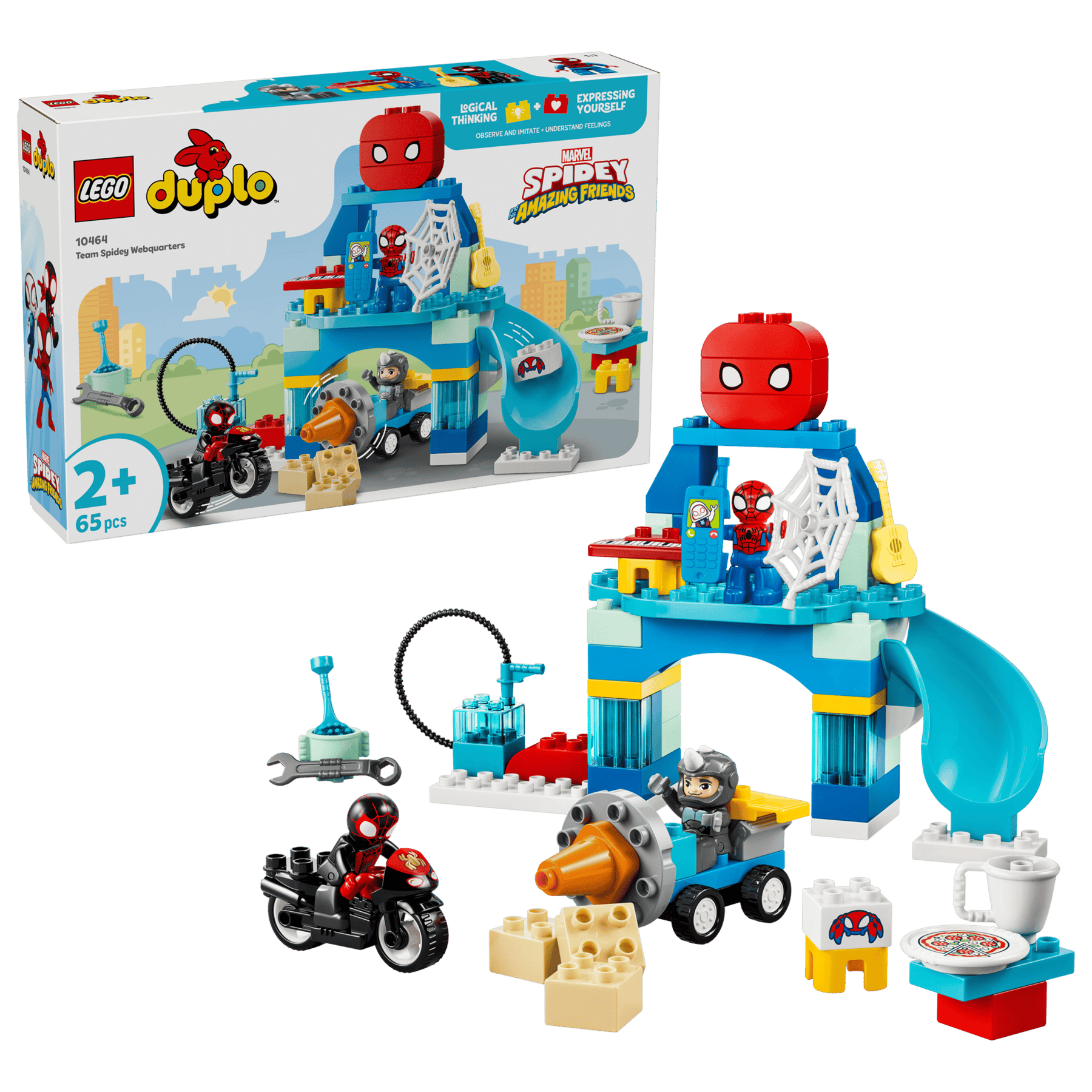 LEGO Duplo 10464 Spideyn Tiimin Päämaja